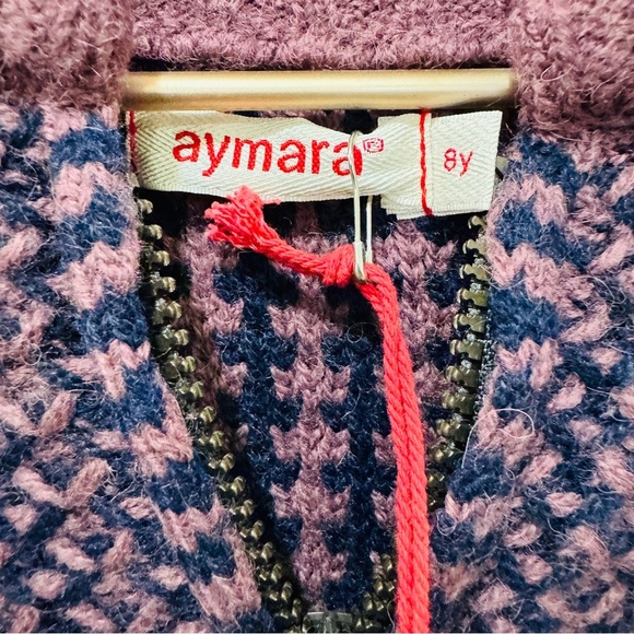 Aymara kids baby alpaca button up cardigan NEW - Picture 5 of 6